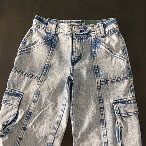 Super Cute Denim High-Rise Utility Jeans